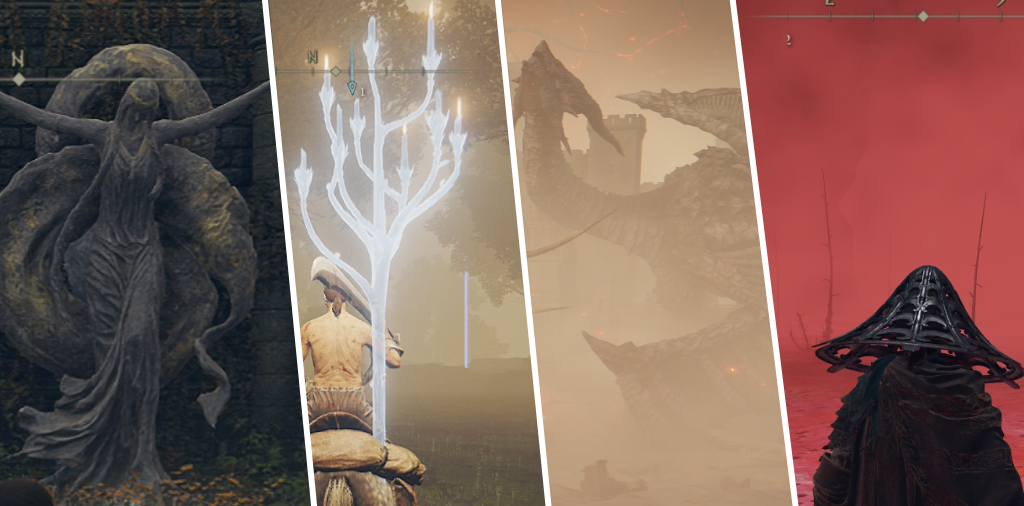 A montage of mysteries and discoveries from Elden Ring.